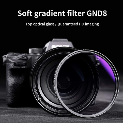 K&F Concept Soft GND8 3 Stop Graduated Neutral Density Lens Filter Multi Coating - Picture 17 of 17