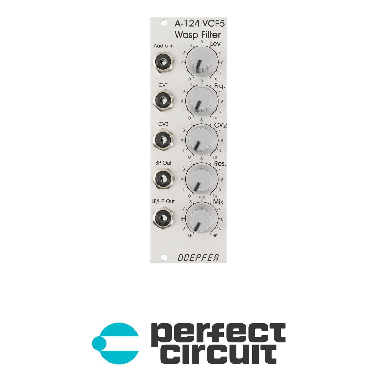 Doepfer A-124　VCF WASP FILTER Doepfer A-124SE VCF5 Wasp Filter SE - Perfect Circuit