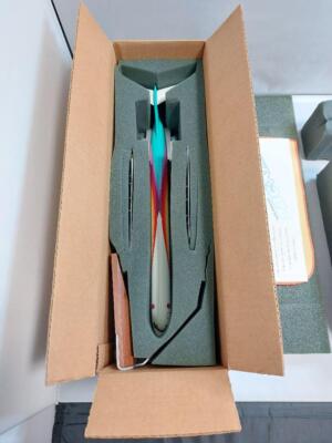 PACMIN JAS 日本エアシステム MD90 1/100 モデル　希少 Pacmin 1/100 JAS Japan Air System MD90 Unit 5 Designed by