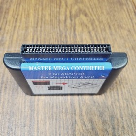Master System  I & II to Sega Genesis/Mega Drive Adaptor w/ Pause Button US SHIP