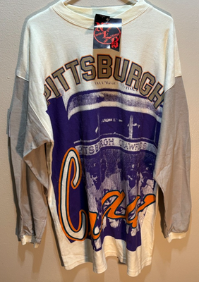 #ad Pittsburgh Crawfords Negro Leagues Baseball Vintage White NLB Apparel XL New $79.99