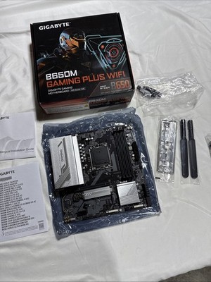 GIGABYTE B650M GAMING PLUS WIFI AM5 LGA 1718 AMD ATX, DDR5 Motherboard