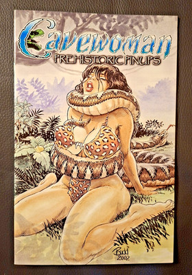 Cavewoman Prehistoric Pinups #3 Special Edition Budd Root Ltd 750 COA New - Rare