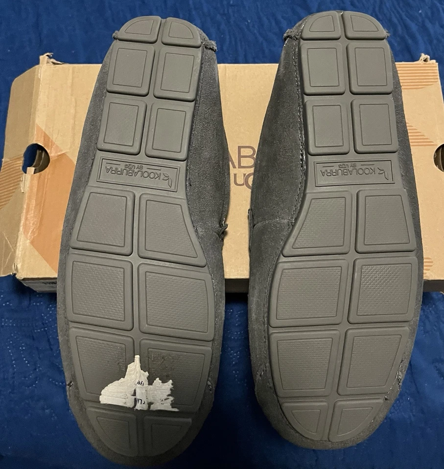 Zapatillas sin cordones suaves Koolaburra de Ugg Tipton para hombre talla 8 gris 1105893 NUEVAS Foto 3 de 4