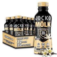 JOCKO Fuel Protein Ready-to-Drink Vanilla 12 fl oz Pack of 12