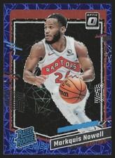 2023-24 Donruss Optic #236 Markquis Nowell Blue Velocity RC