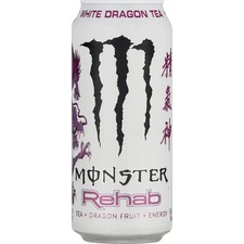 Monster Energy Rehab White Dragon Fruit Tea Full 15.5oz Can