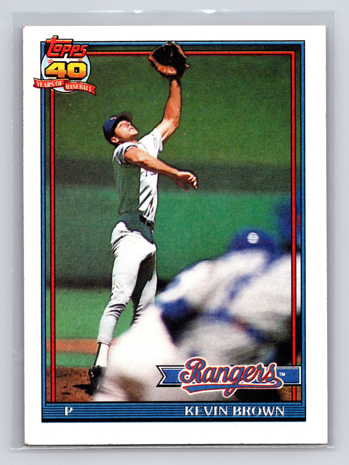 1991 Topps - Kevin Brown #584
