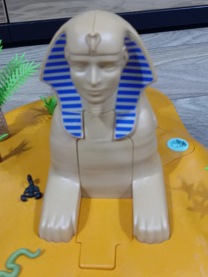 PLAYMOBIL EGYPTIAN SPHINX REF 4242 SARACENS PALM TREE EGYPTIANS BETHLEHEM MUMMY - Image 4 of 4