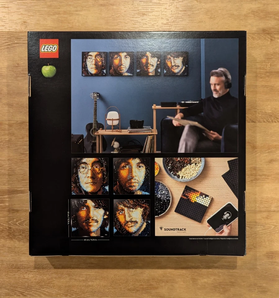 LEGO Art: The Beatles (31198) - ¡NUEVO EN CAJA CON ARTE DE MINIFIGURA LEGO FREEBIE! Foto 3 de 4