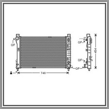 Radiateur Mercedes CLASSE CL