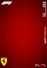 Poster per lego Ferrari Team Formula 1 su tela da parete - scegli il team