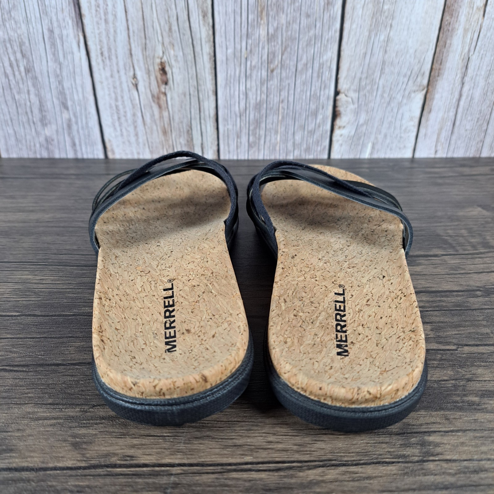 Merrell Around Town Arin J97446 scivoli con cinturino donna taglia 7 nero