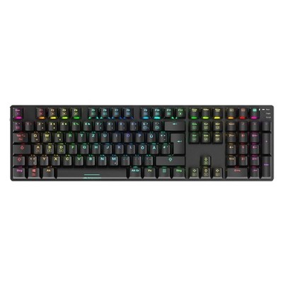 Sharkoon SGK36W   kabellose mechanische Tastatur mit QWERTZ-Layout 
