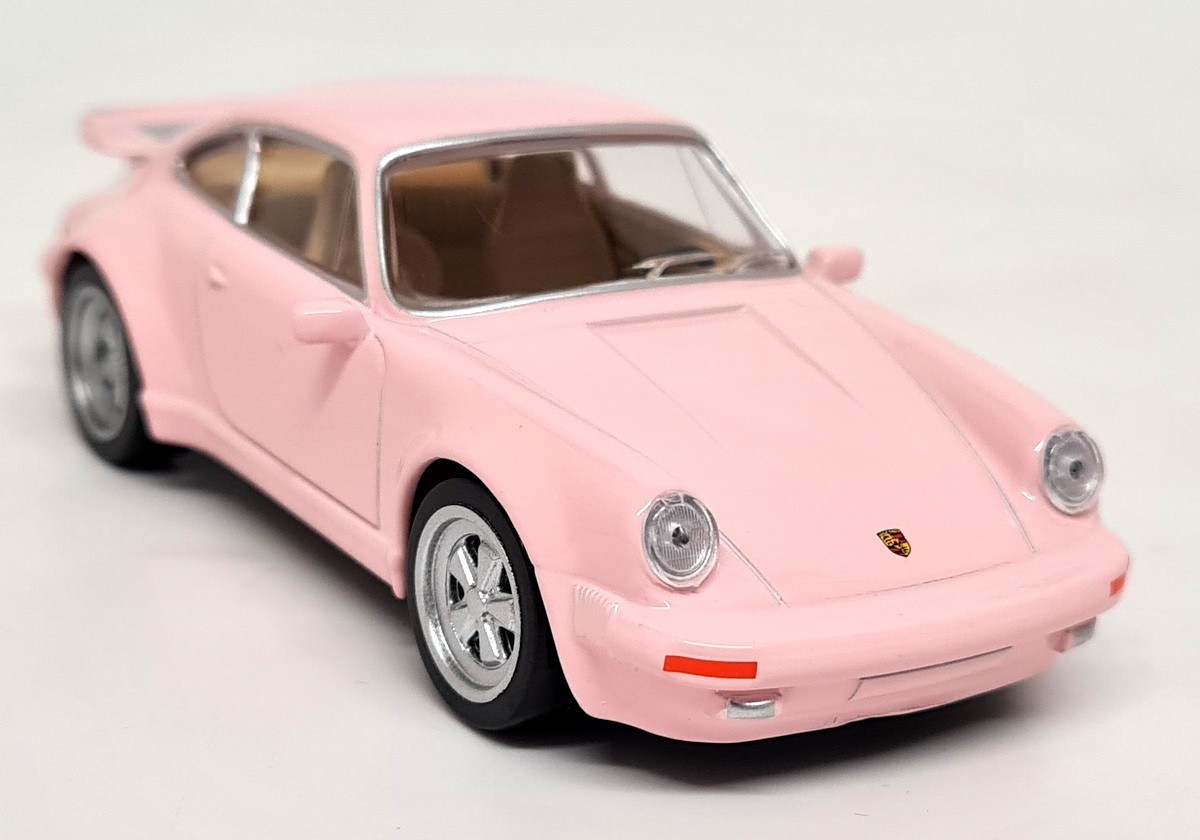 Norev 1/43 Porsche 911 Turbo 930 Powder Pink 1978 Diecast Model Car