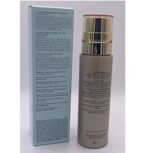 Emulsión Estee Lauder Revitalizing Supreme Plus Global Anti-Aging Power 3,4 oz Foto 2 de 3