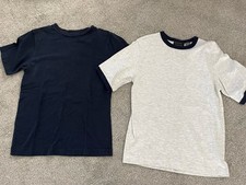LOT 2 GAP NAVY BLUE UPRBAN UP GRAY SHIRT / T-SHIRTS KIDS - BOYS SZ L 10