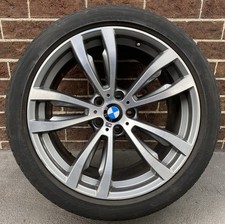 1 x SINGLE * FRONT * GENUINE BMW 20" * M SPORT * X5 X6 E70 F15 Wheel Rim 7846790