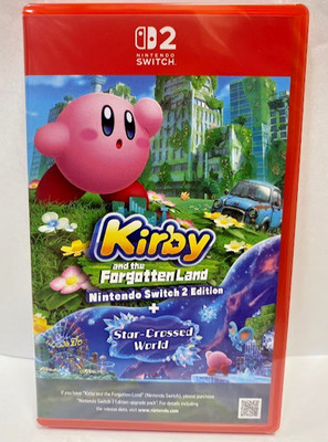 アート/エンタメ/ホビー SWITCH 35-2 Kirby and the Forgotten Land: Nintendo Switch 2 Edition & Star