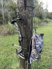 Ultralight Amsteel Hunting Gear Hanger Daisy Chain and Nightize CamJam Carabiner