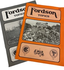 Vintage Fordson Topics No 2 & No 3 - Allan T Condie  (Magazines)