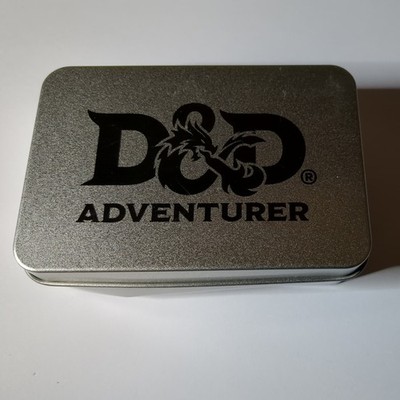 7-teiliges polyedrisches Würfelset für Dungeons & Dragons - schwarz und rot