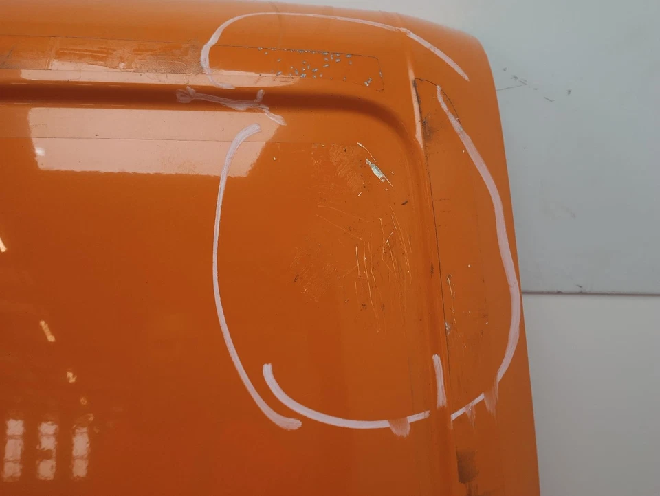 2023 FORD TRANSIT CUSTOM Unknown Van Orange Bootlid / Tailgate 2018-2024 - Image 2 of 4
