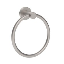 Brushed Nickel Towel Ring, Hand Towel Holder for Bathroom Kitchen Modern Roun...