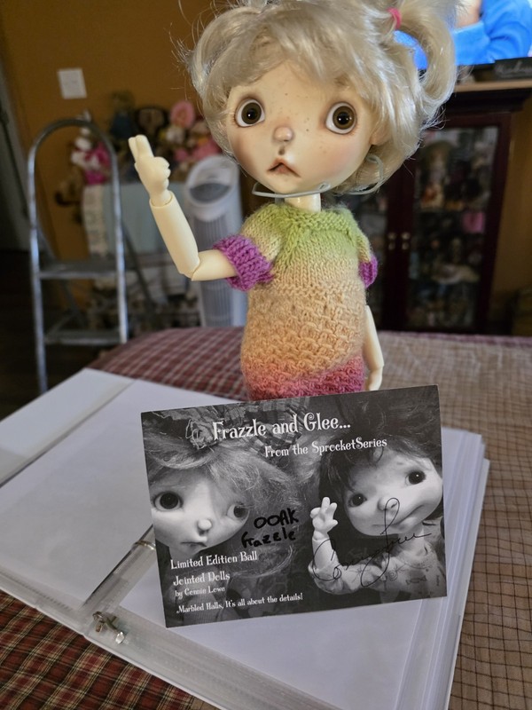 10" BJD Connie Lowe Sprockets Frazzle Doll  BJD LE With Cert And Wrap