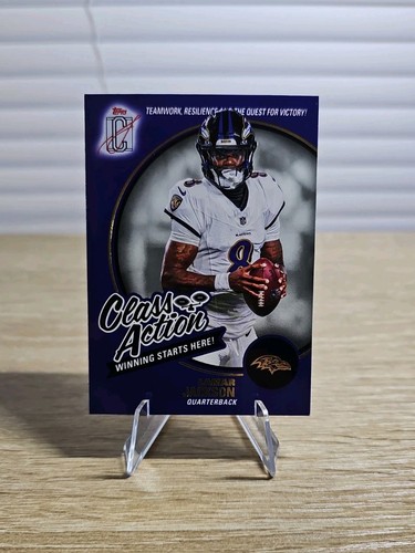 2025 Topps Signature Lamar Jackson Base (RAW)