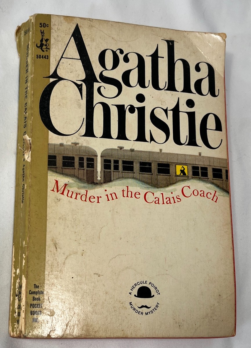 Murder on the Orient Express/Calais Coach ~ 1965 Dime Novel~Agatha