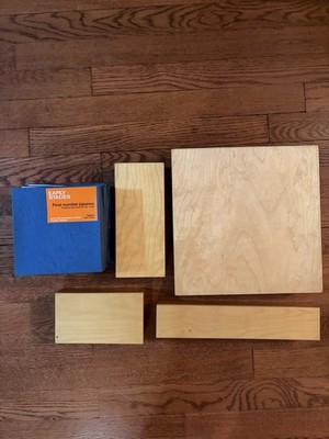 Montessori Material Touch Boxes Bundle & Puzzles 