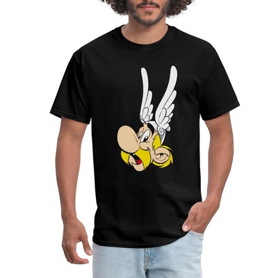 Asterix & Obelix Asterix Portrait Officially Licensed Men's T-Shirt