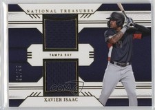 2024 Panini National Treasures Game Gear Swatches Dual 91/99 Xavier Isaac 0hr