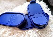 1 Deckel Ersatzdeckel für Tupperware Eidgenossen blau - zweiteilig Schüttöffnung