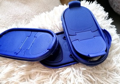 1 Deckel Ersatzdeckel für Tupperware Eidgenossen blau - zweiteilig Schüttöffnung