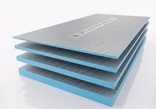 5x Tile Backer Board Insulation XPS Foam Waterproof Cement Coated 1200x600mm