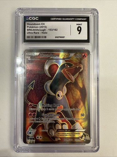 Houndoom-EX graded CGC 9 for sale on eBay