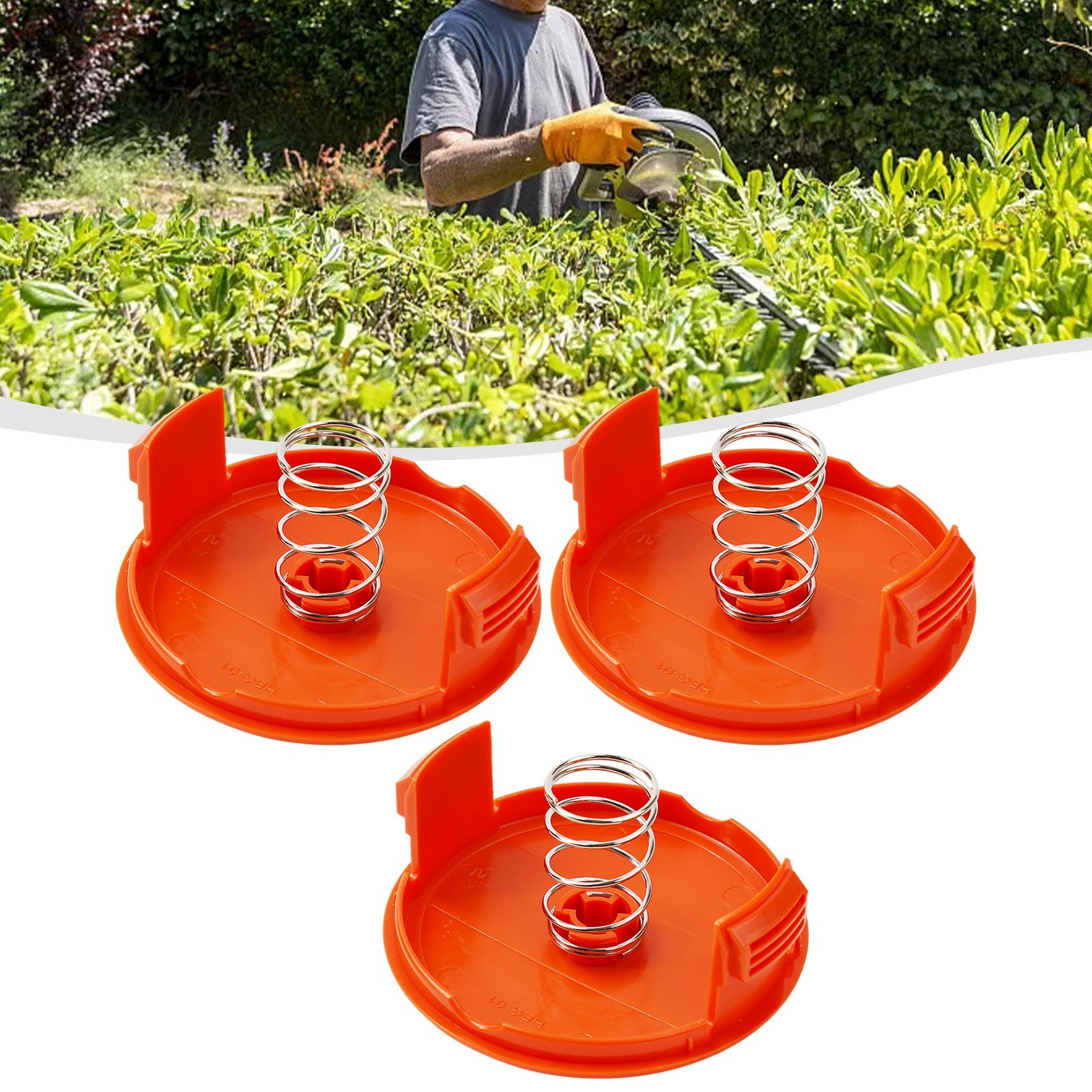 For Black & Decker GH400 GH500 Lawn Mower Head Cap Grass Trimmer Parts