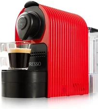 Mixpresso Red Espresso Machine for Nespresso Compatible Capsule, Single Serve...
