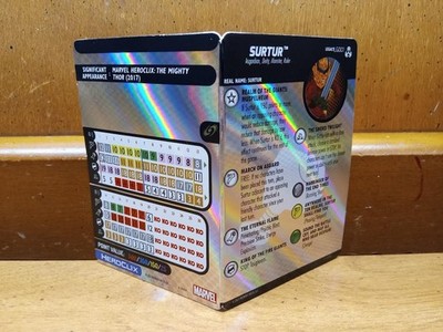 Marvel Heroclix LEGACY CARD War of the Realms LG001 SURTUR (Silver Age)