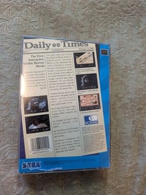 Dracula Unleashed (Sega CD, 1993) CIB discs + manual + reg card EXCELLENT