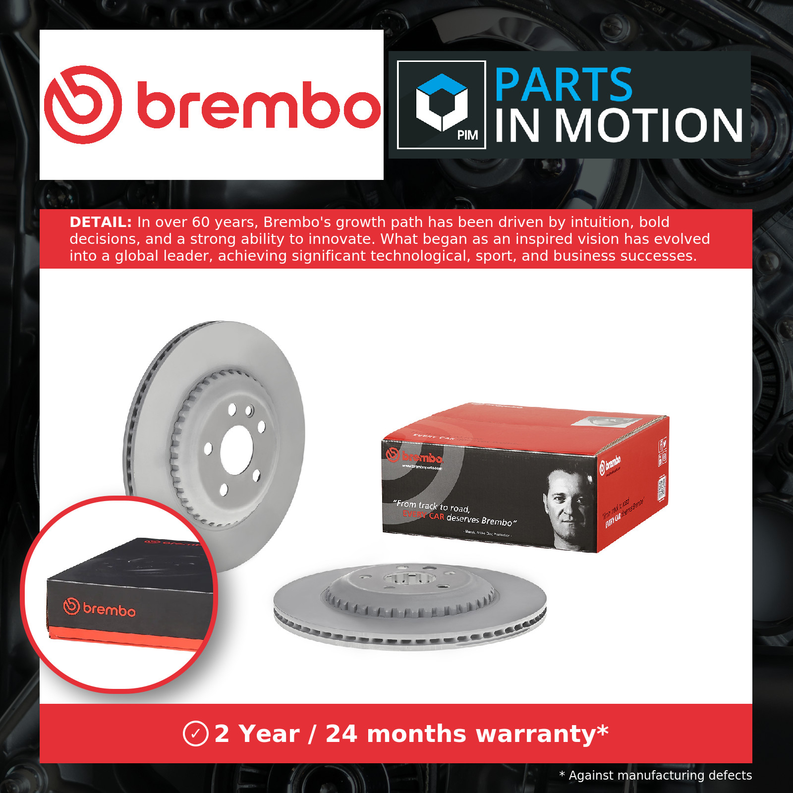 Brembo 09.D241.23 Prime Brake Disc - Image 4