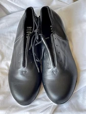 Bloch Women Laced Tap Flex Dance Shoes 9.5 M Black #2AT Shockwave Excellent Cond