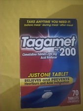 Tagamet HB 200 70 Count Heartburn Relief Tablet for Acid Indigestion
