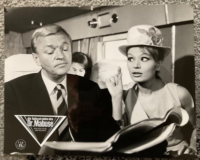 aushangfoto PETER VAN EYCK Die Todesstrahlen des Dr. Mabuse sehr gut hing nicht