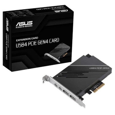 ASUS USB4 PCIe Gen4 Karte Dual USB4 Typ-C 40Gbps DP1.4 Neu Versiegelt Japan