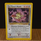 Pokémon TCG Team Rocket's Meowth Wotc Promo 18/53 40 HP Basic Wizards Regular