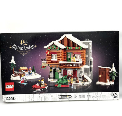 LEGO Icons Alpine Lodge  #10325  SEALED 1517 Pcs Retired