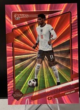 Jersey2021 Donruss RD TO WORLD CP Qatar Marcus Rashford /25 HOLO PINK LASER  SSP